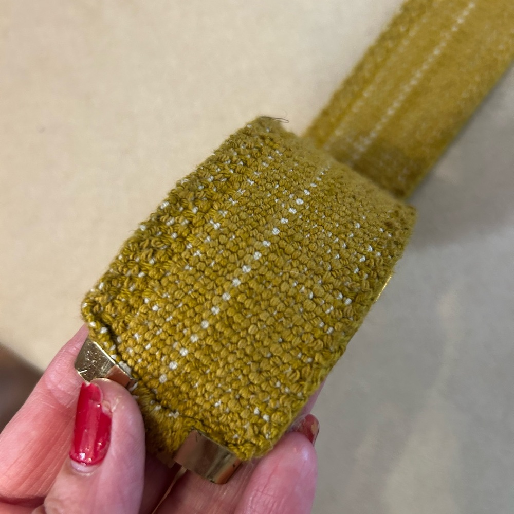 Vintage Gold Sequin Belt with a Bold Buckle❤️S/M - Picture 5 of 9